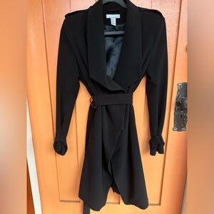 H&M wrap front trench EUC size 10